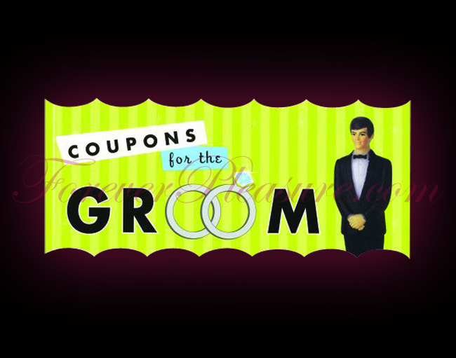 Coupons for the Groom