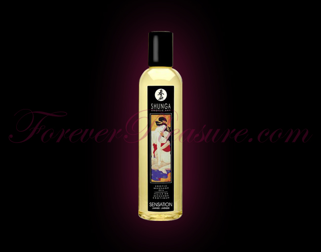 Shunga Erotic Massage Oil - Sensation Lavender