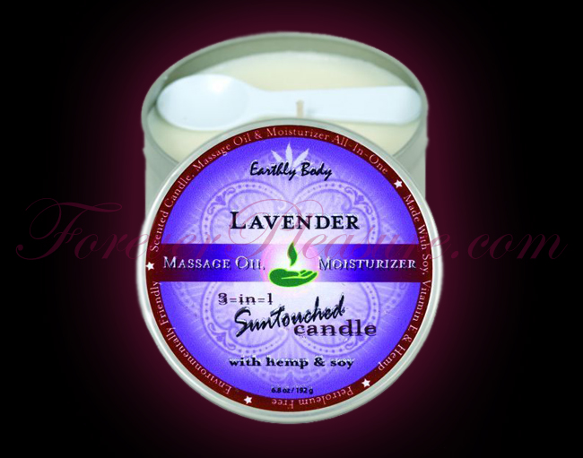 Earthly Body 3-in-1 Suntouched Candle - Lavender (6oz)