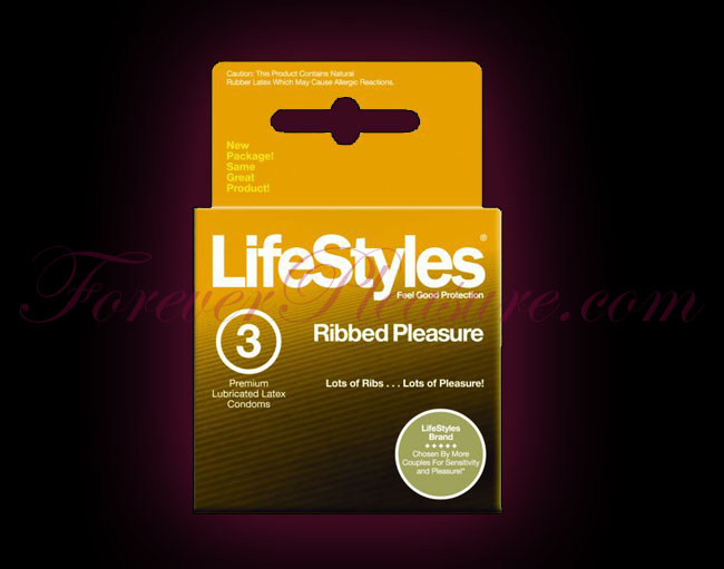 Lifestyles Ultra Ribbed (3 Pack)